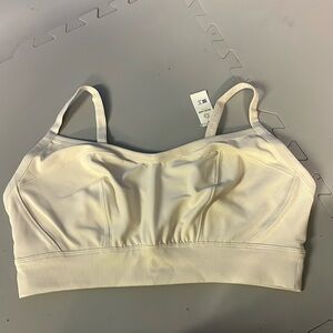 Cream Aerie sports bra